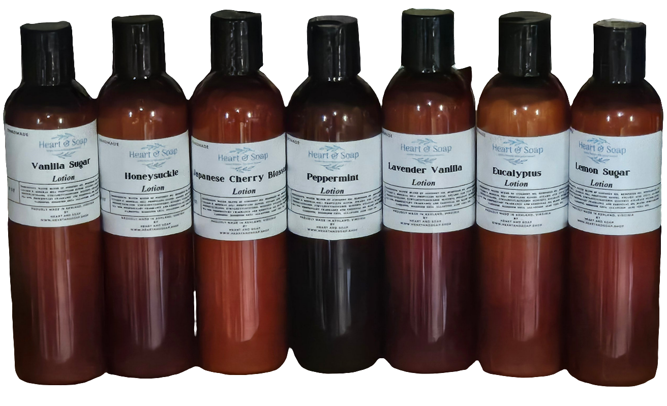 Lotion - Moisturizer with Premium Scents | Heart & Soap